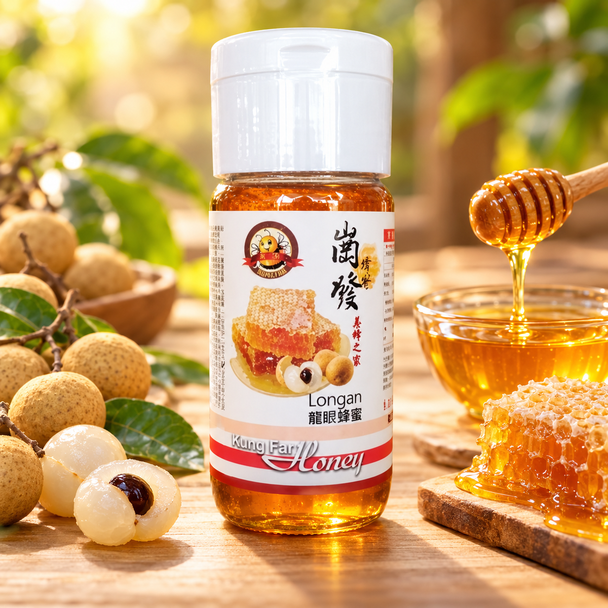 崗發蜂蜜｜龍眼蜂蜜 (700g) ／瓶