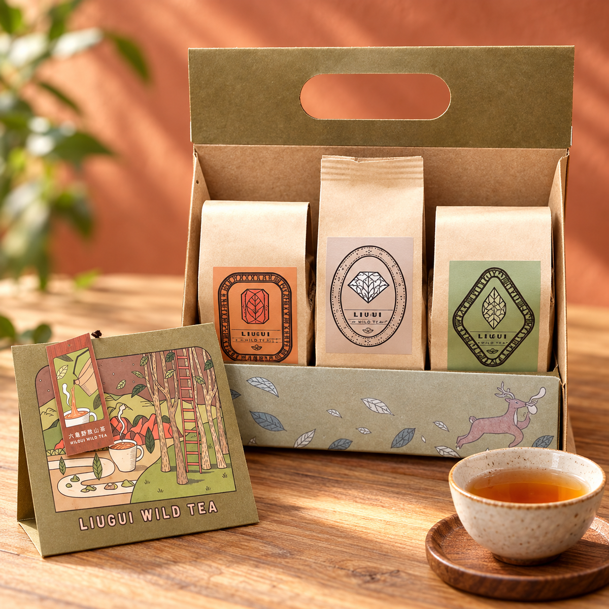 六龜山茶故事館｜高雄山茶禮盒／組