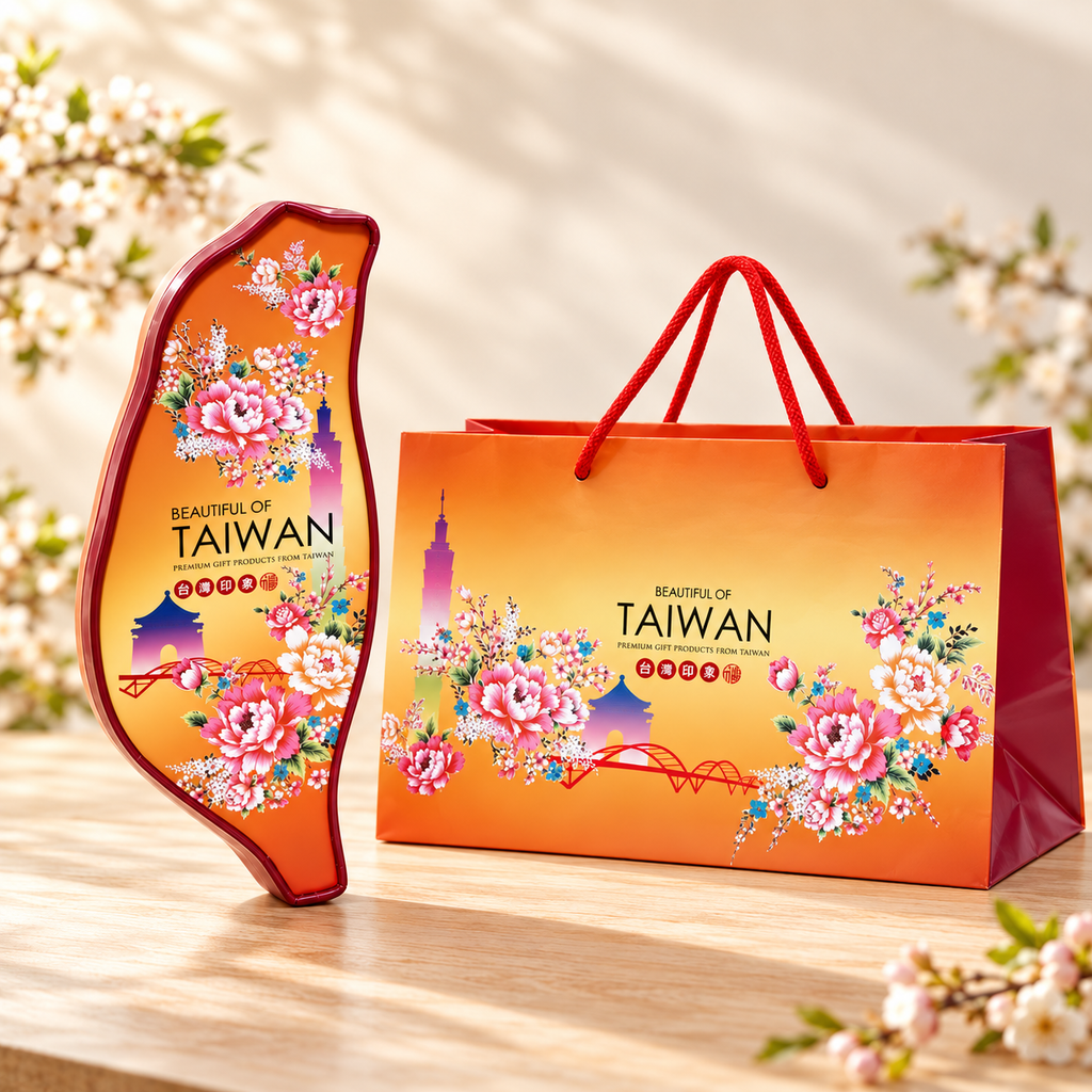 六度本舖｜瓶繽紛臺灣綜合牛軋糖禮盒(320g ± 3%)／盒
